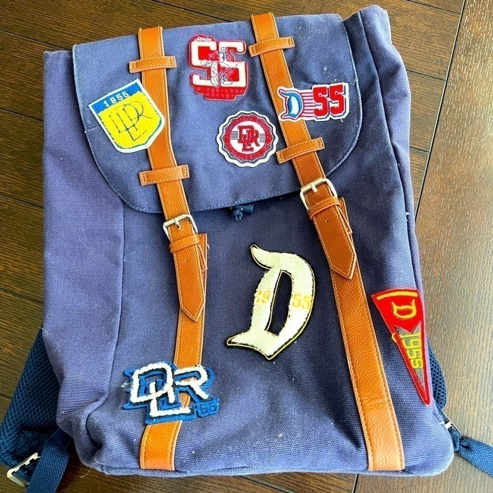 Walt Disney Retro Vintage Patch Backpack 1971